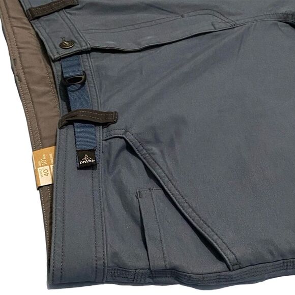 Prana Men's Kragg Pants Nickel Blue Size 40 x 32 NWT - Picture 7 of 13